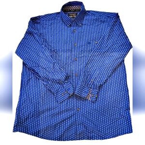 Wrangler George Strait Collection Size XXL Blue Long Sleeve